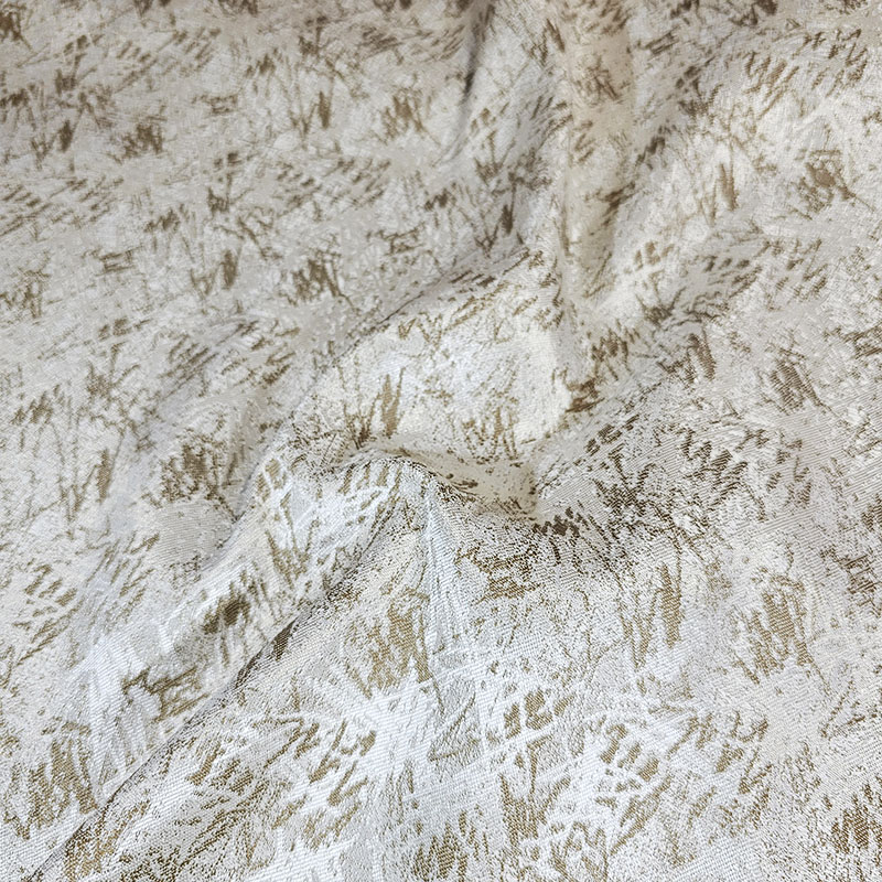 ژاکارد طرحدار دیزاین پتینه 2 نسکافه ای رنگ